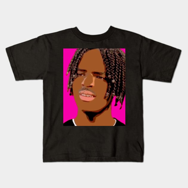 larenz tate Kids T-Shirt by oryan80